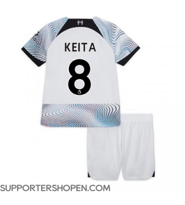 Liverpool Naby Keita #8 Bortatröja Barn 2022-23 Kortärmad (+ korta byxor)